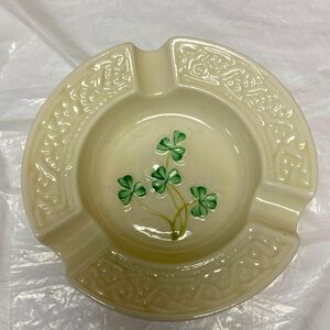 Belleek Pottery Ashtray